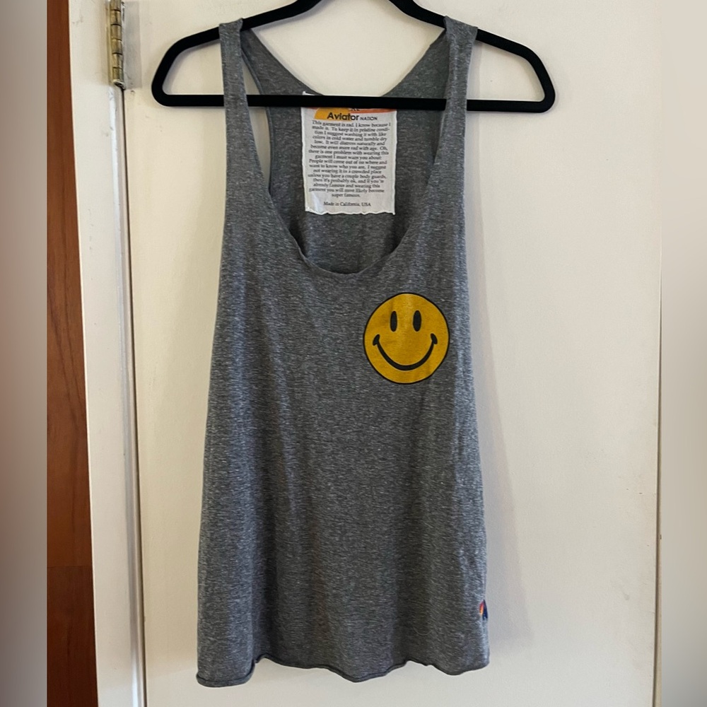 Aviator Nation Smiley Tank Top
